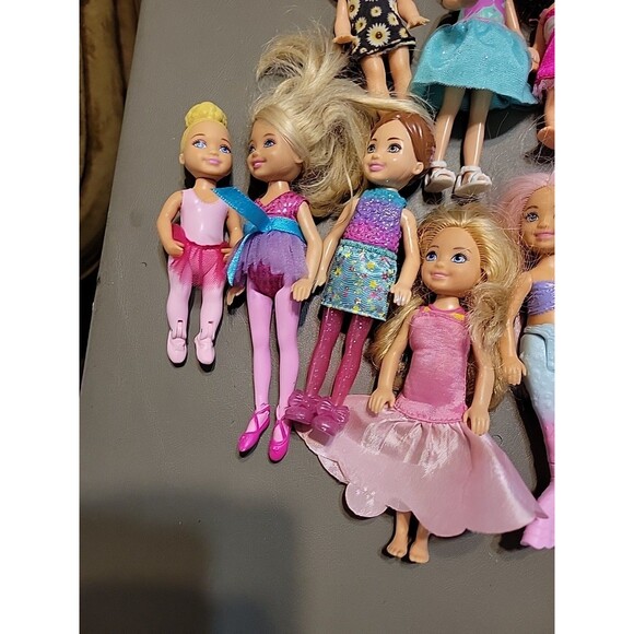 Barbie Little Sister Kelly Chelsea Friend Dolls Lot Tommy - Picture 6 of 9